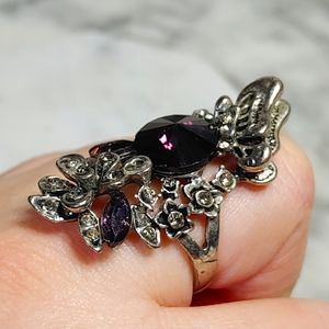 Butterfly Flower Ring